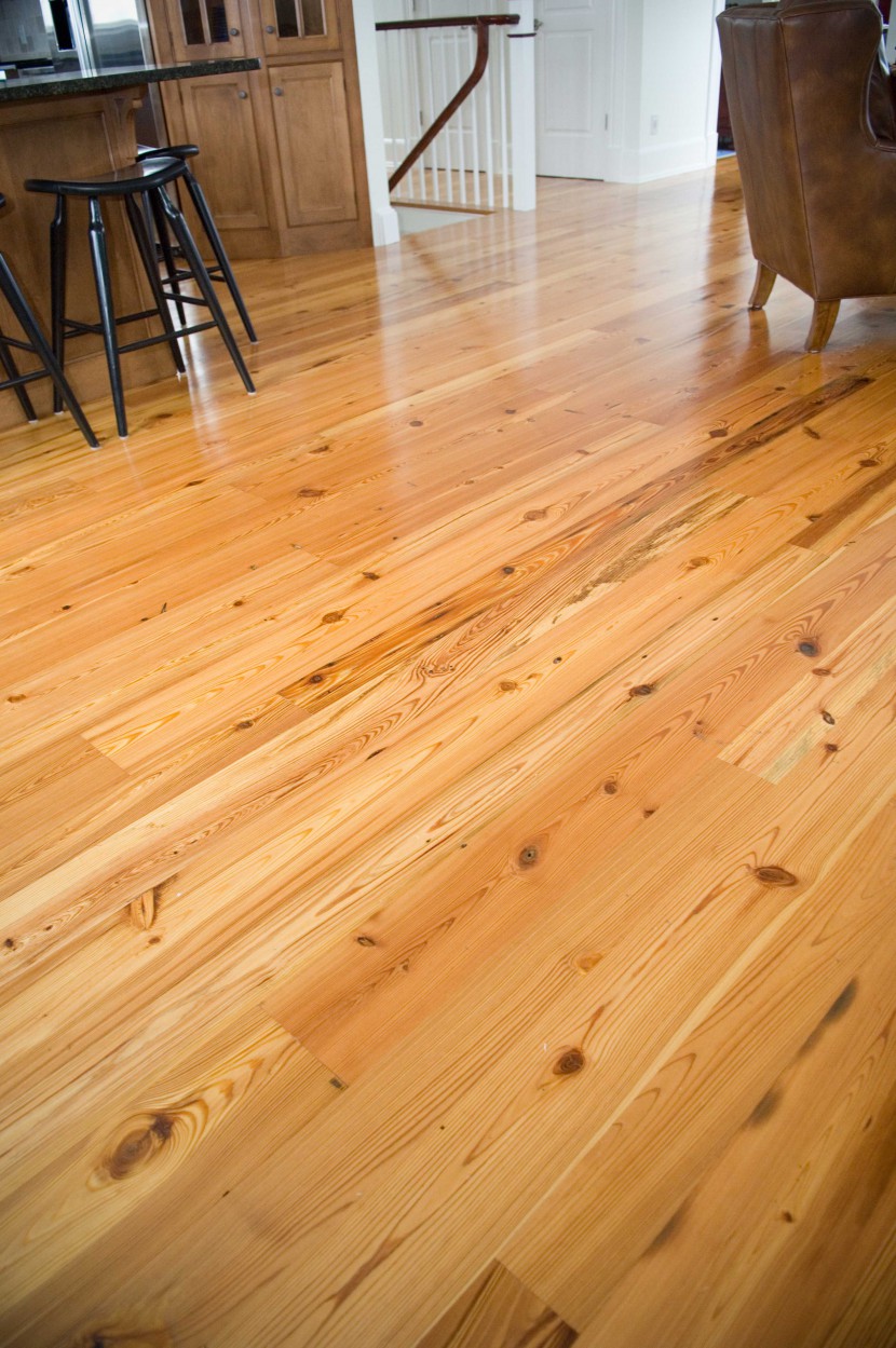 Longleaf Lumber - Reclaimed #3 Rustic Heart Pine Flooring