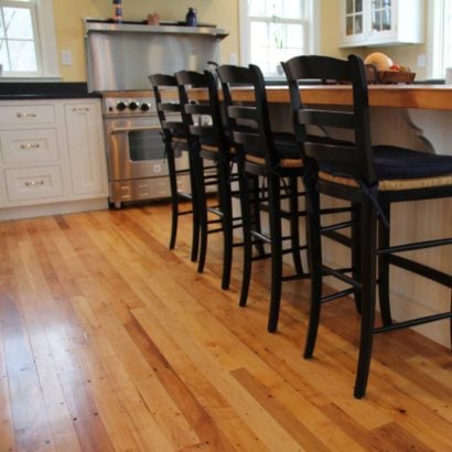 Reclaimed Maple Flooring ~ Private Residence