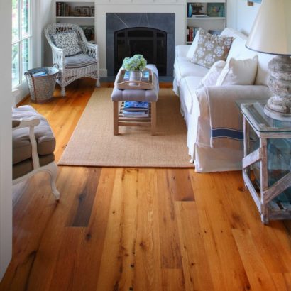 Antique White Oak Flooring. Oil-Based Polyurethane Finish