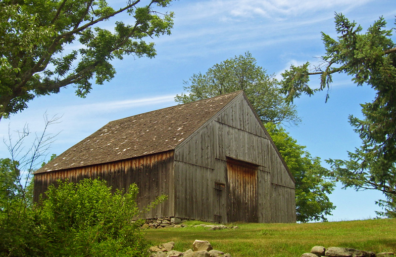 Dutch Barn in New York Built in the 1720s