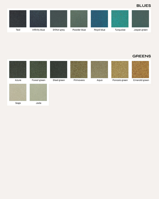 DuroDesign Colors: Blues and Greens