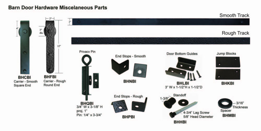 Longleaf Lumber Sliding Barn Door Hardware