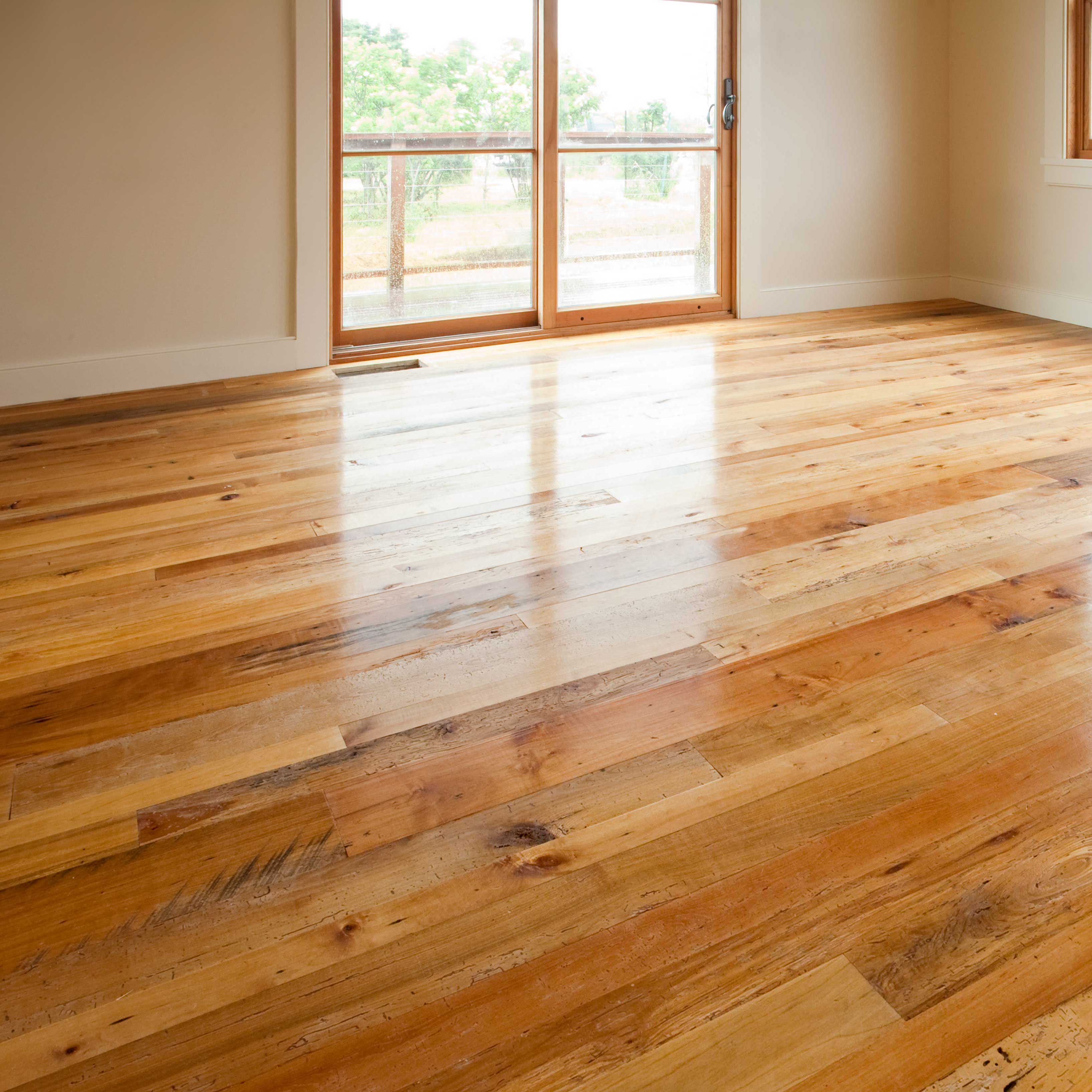 Longleaf Lumber Reclaimed, Resawn Maple Wood Flooring