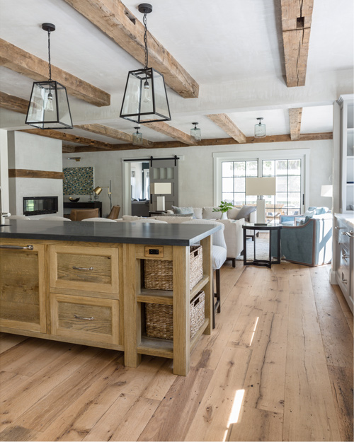 Reclaimed Oak Flooring and Beams