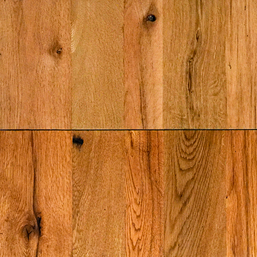 Reclaimed Red and White Oak Flooring and Paneling