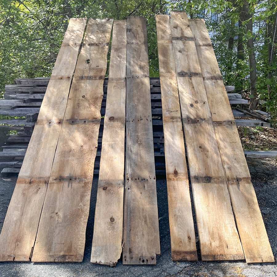 'As Is' Rustic White Pine Lumber