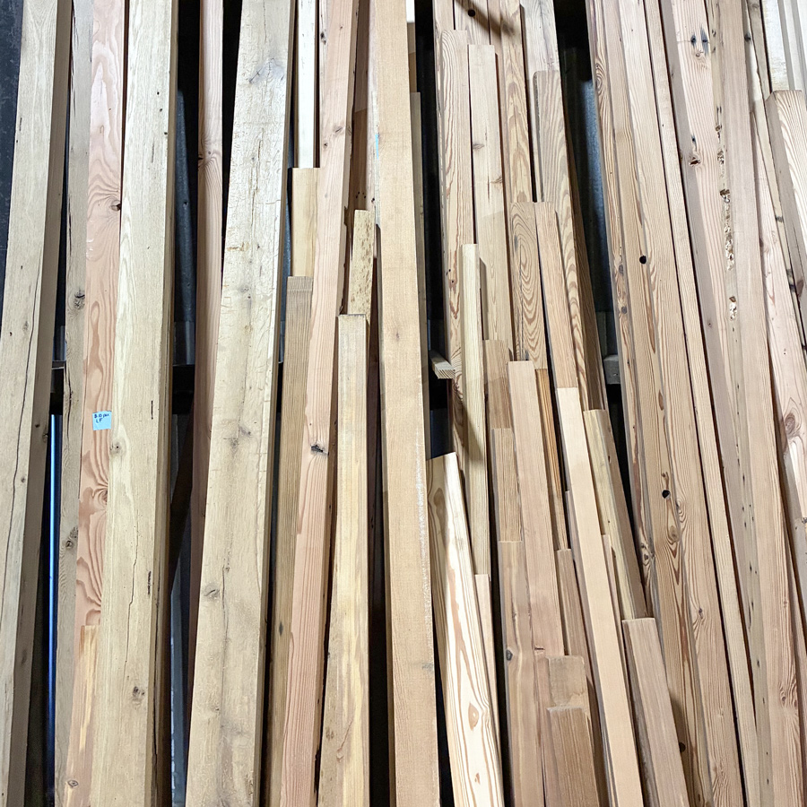 Reclaimed Wood Surfaced Post PIeces