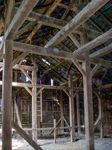 Interior Barn Lumber and Joinery