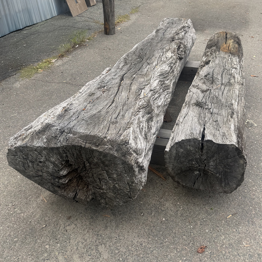 Salvaged Live Oak Beams