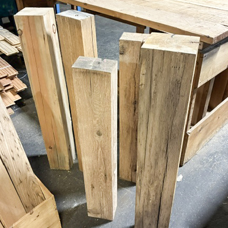 Reclaimed Wood Cut Off Lumber