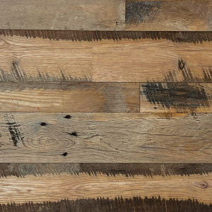 Reclaimed Skip-Planed Oak Paneling - Without A Finish