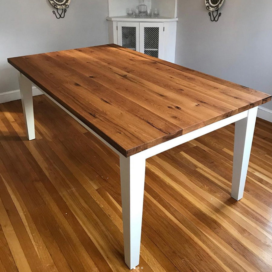 Reclaimed White Oak Table