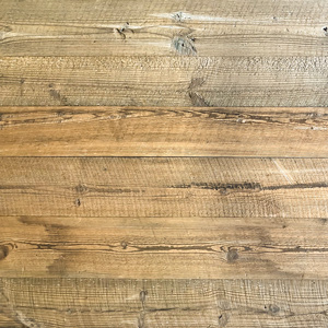 Wire-Brushed Reclaimed Hard Pine Half Inch Paneling